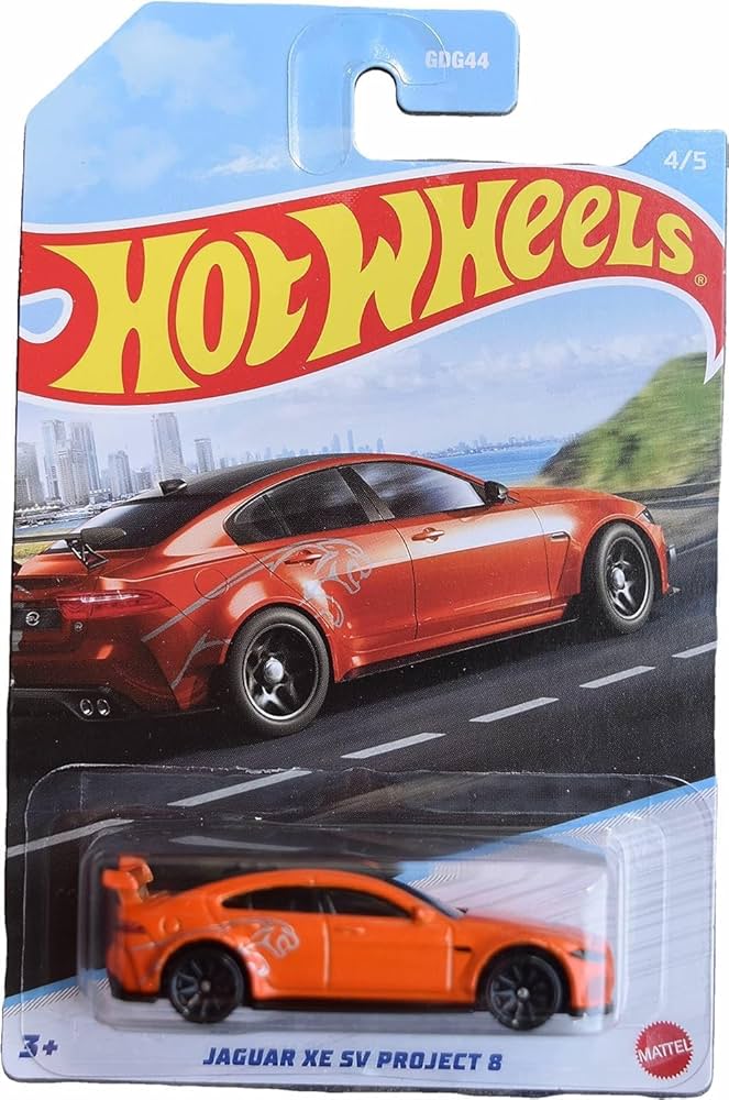 Amazon.com: Hot Wheels Jaguar XE SV Project 8 : Arts, Crafts